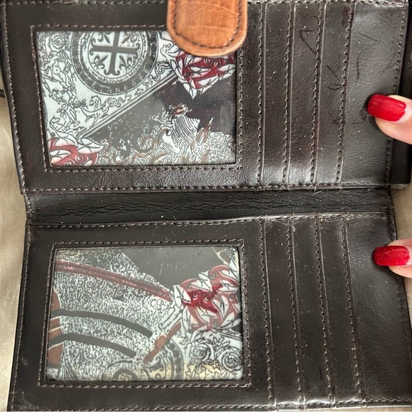 Brighton Small Wallet Purse bag with strap EUC - Picture 10 of 17